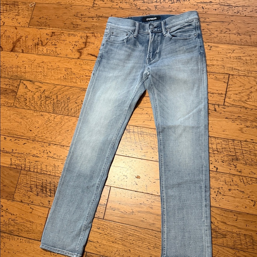 Onex Men's Slim Jeans in Light Blue